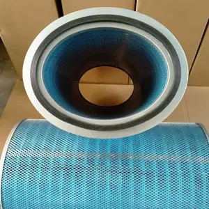 【盛茂】320x660电厂钢厂制氧机送风系统粉尘滤筒滤芯