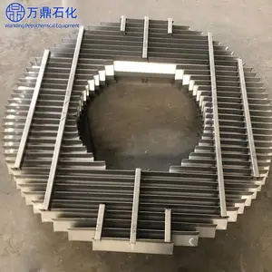 万鼎石化 304 金属不锈钢材质 c型折流板除雾器