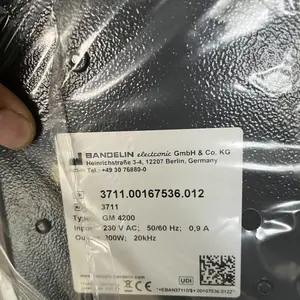 德国bandelin HD 4200超声波均质机用于化学物品分散乳化原装进口