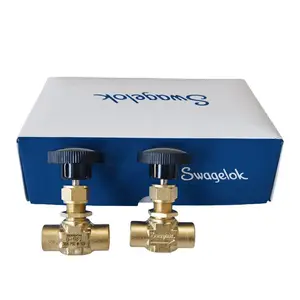 Swagelok��ΰ����뷧B-1RF2��ͭ����ʽ��ñ��ͷ1/8in΢�����ڷ�