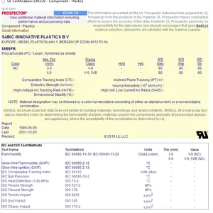 SABIC LEXAN MR5FR 双面硬化涂层双面UV涂层V0阻燃PC板材