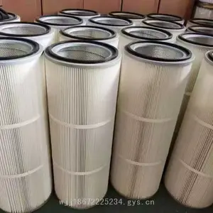 吸尘车自洁式滤芯 聚酯纤维除尘滤筒 煤矿专用耐高温