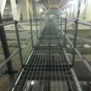 广东高承重齿形钢格栅板@防滑齿形钢格板@可定制镀锌钢格栅板