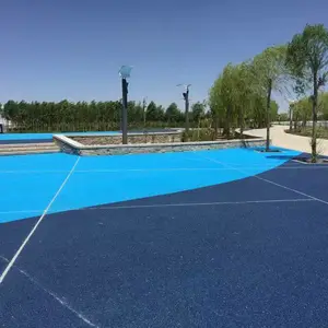 透水地坪 透水混凝土 彩色透水路面 选河北石家庄华欧HO74