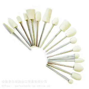 德国hatho原装进口镜面抛光打磨羊毛轮羊毛毡羊毛打磨头羊毛条各种尺寸和密度可定做