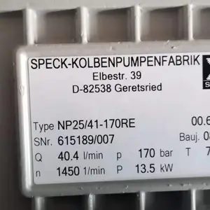 �¹�Speck������NP10/1-170RE�����ڱ��;�ˮ