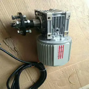 利明蜗轮蜗杆减速机 SCEOM50-1/15-1/2HP 400W防水电机