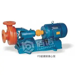 佰诺耐腐蚀化工泵FS玻璃钢离心泵FS80×65-35A玻璃钢材质