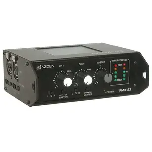 Azden FMX-22 阿兹丹2通道外景录音 影视录音用调音台 单反相机录像调音台 二通道便携式调