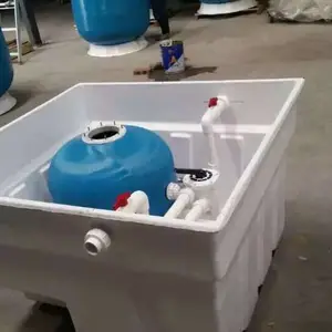 温泉泳池地埋式一体化过滤设备 水循环净化系统