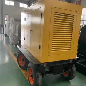 加工定制潍柴50千瓦静音发电机组WP4D66E200带静音箱 油箱