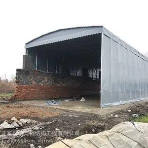 三门峡市生产活动仓库雨棚,伸缩帐篷,订制移动蓬