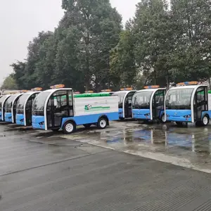四川广东广西四轮电动环卫车垃圾***车3吨货物搬运车物业垃圾清运车