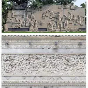 浮雕铸铜玻璃钢定制仿铜砂岩树脂户外校园人物文化铜雕背景墙