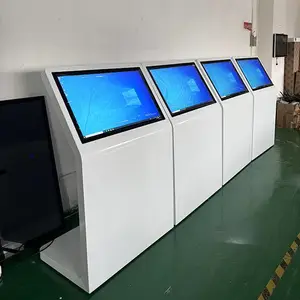 32寸斜面卧式触控一体机景区展厅医院企业宣传展示屏
