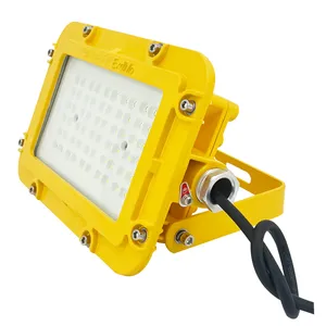 方形 LED 防爆平台灯 化工生产车间多粉尘潮湿工况节能防爆灯具