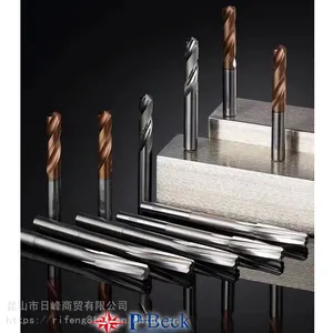 镜面加工3刃,50°U型沟槽铝合金镜面钨钢端铣刀 E5999X