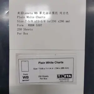 UV油墨遮盖力试纸,黑白格遮盖力纸;美国Leneta WB 罩光油涂膜纸纯白色