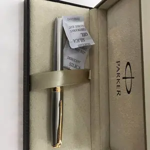 西安派克***款纯黑丽雅金夹墨钢笔套装礼盒 北郊派克钢笔专卖