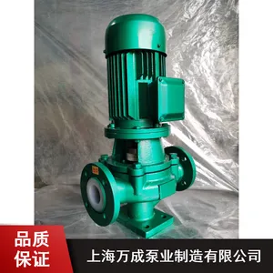 排污耐酸碱耐腐蚀泵_上海万成能耗低耐腐蚀泵_边立式工程塑料衬氟管道泵厂家价格