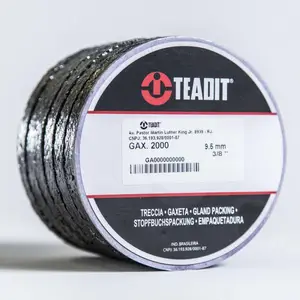 奥地利泰迪TEADIT style 2000 黑色耐热耐腐蚀柔性石墨盘根