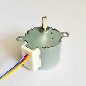 35BYJ412P永齿轮磁减速步进电机 深圳炜兴 偏心出轴DC5~12V 减速比1/12/42.5/80