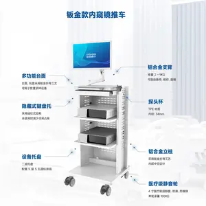 VISION钣金款移动内窥镜推车EX910 | 加厚钢板结构内镜台车