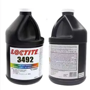 LOCTITE 3492 透明淡稻草色 1L/瓶 UV无影胶 精密电子元件紫外线固化胶