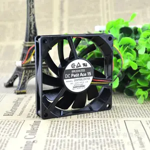 三洋 8015 12V 0.2A 8CM 8厘米 3线 测速机箱风扇 109P0812H708