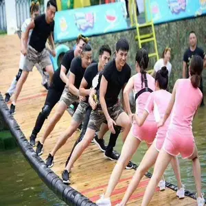 供应大型户外文旅项目网红荡秋千 钢架摇摆桥设备