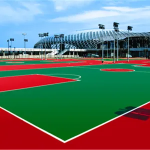 硅PU操场施工_案例工程_成都市幼儿园操场更新改造工程_真实用材、严谨施工