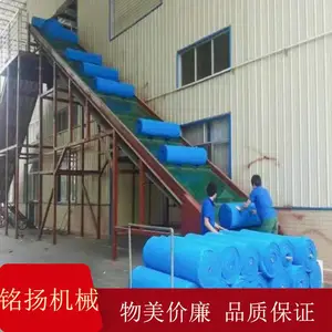 厢货平头伸缩装车输送机 货柜自动升降卸货传送机 移动升降式传送带