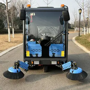 集成吊顶保温材料工厂清扫车 金艺环境劲霸多功能扫地车
