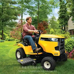 美国科勒草坪车20马力科勒 Cub cadet卡博科德XT2剪草车 割草机 LX42寸侧排草