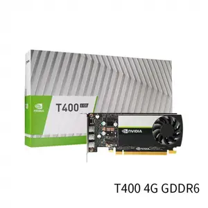 NVIDIA T400 4G GDDR6 CUDA核心384 图灵架构 支持5K/多屏