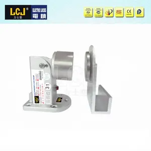 LCJ力士坚磁力锁MC300DL 双门明装磁力锁 带信号反馈