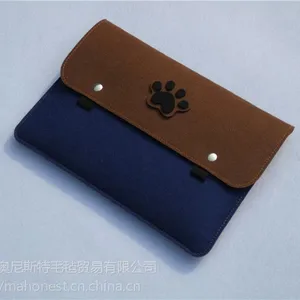 厂家直销毛毡包电脑包 手提平板电脑毛毡包 方便使用可按需定制