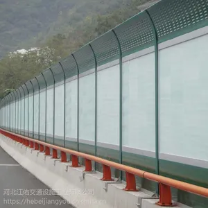 江佑金属声屏障生产厂家公路隔声屏障微孔隔音屏障消音降噪设备按需定制