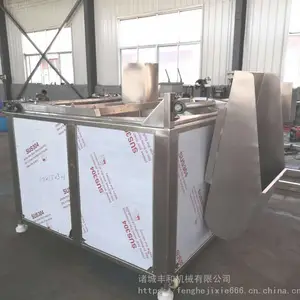全自动燃气油炸机,鸡块鸡排油炸机,锅巴薄脆油炸机生产厂家