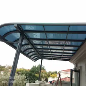 铝合金可组装雨棚_阳台耐力板雨棚市场价格