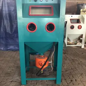 9080环保高压箱式喷砂机 除锈机 打砂机