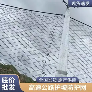 被动环形防护网安装 山体护坡拦石柔性主动防护网厂 景区边坡防护网