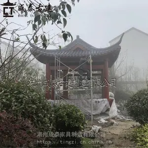 防腐木凉亭厂家 防腐木四角凉亭报价 古建凉亭价格