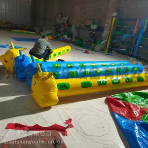 户外团队协作趣味运动会器材毛毛虫竞速道具