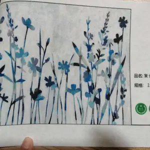 工厂直销 壁画材料 珠光平纹布