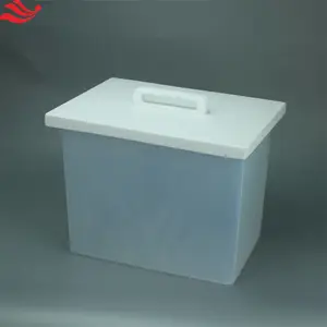 现货供应PFA清洗槽15L一体成型耐腐蚀酸缸