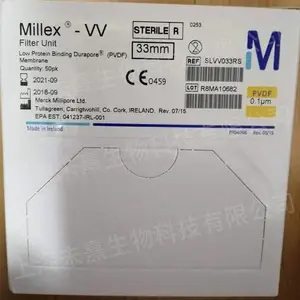 密理博Millex孔径0.1um材质PVDF灭菌针头过滤器SLVV033RS