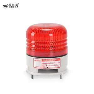 LTA-5002一体三色小型报警器信号指示灯24V机床LED声光警示灯12V