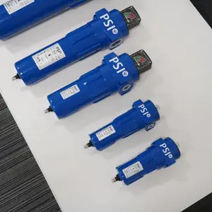 PSI压缩空气精密过滤器 高效除油除尘 油雾浓度≤0.01ppm 低压降