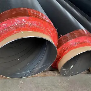 城区热力工程用保温管道,防水直埋预制聚氨酯保温管成品供应